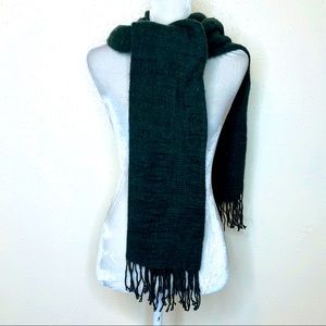 A New Day Gray Wool Scarf